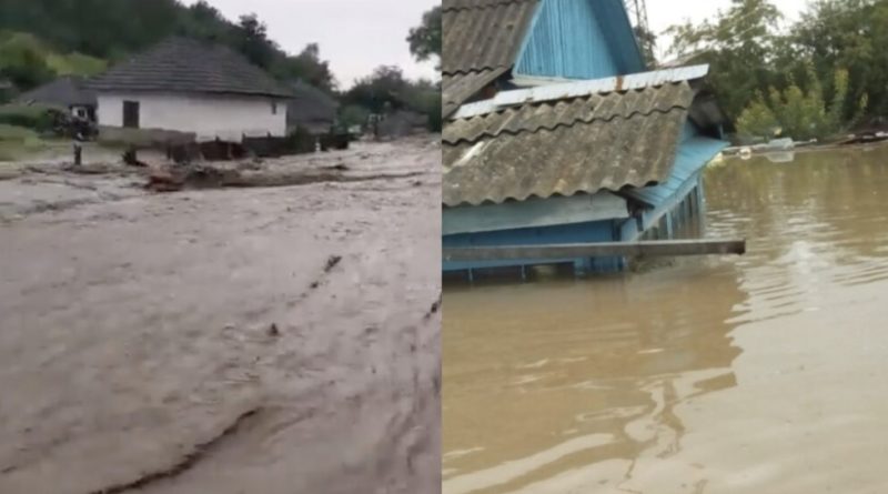 Негода на Буковині: підтоплені села, дороги перетворилися на річки